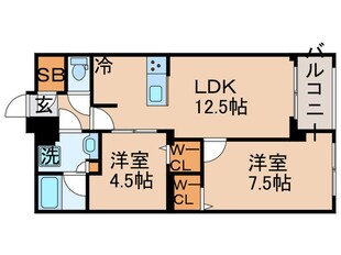 アーバンパーク梅島の物件間取画像